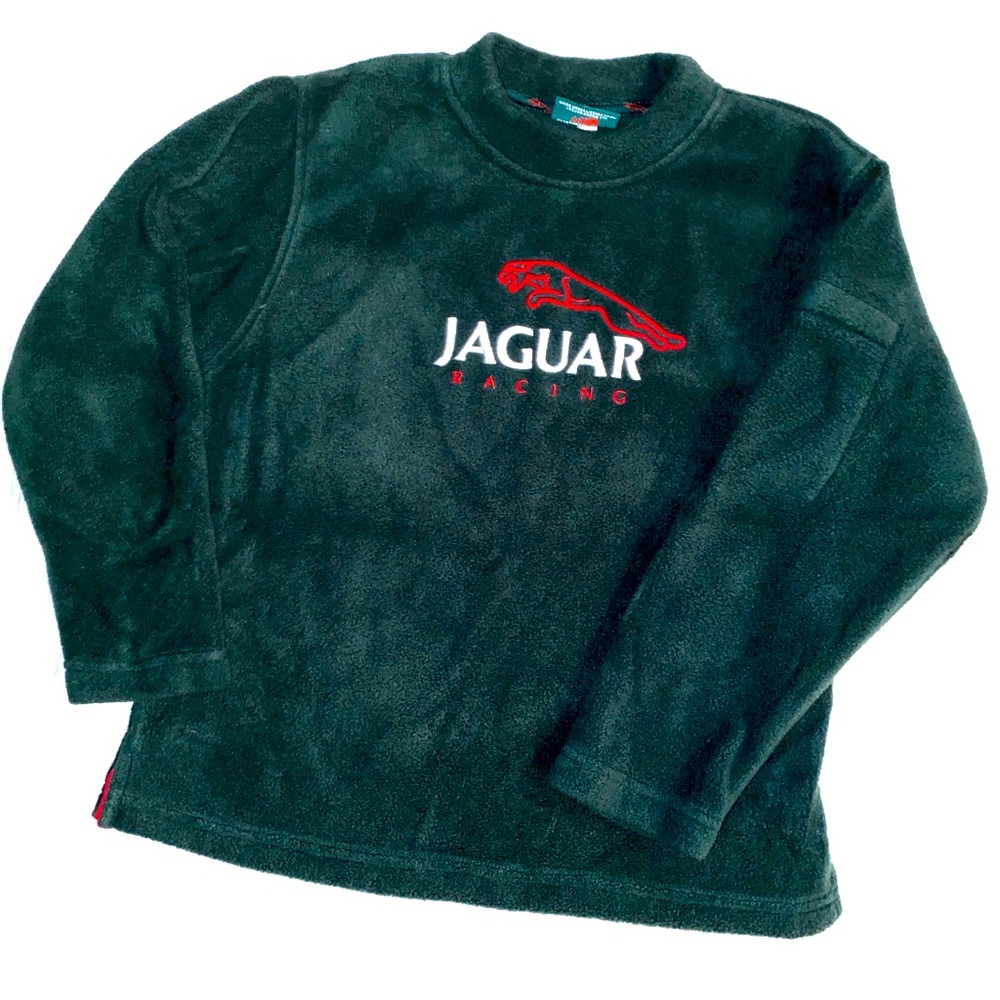 Jaguar Racing Rare Hunter Green Polar Fleece